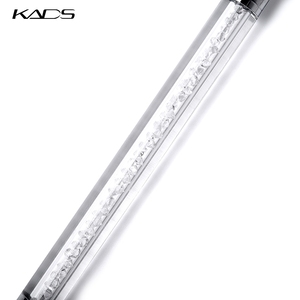KADS Stylo à double embout en silicone pour nail art, avec manche en cristal, pour le pose de strass et la cire, outil de manucure - Product Image 4