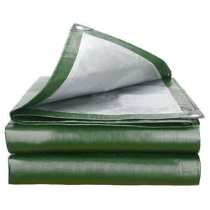 Bâche de protection extérieure en PE, imperméable, anti-UV, coupe-vent et résistante aux déchirures pour tentes et camions - Product Image 1