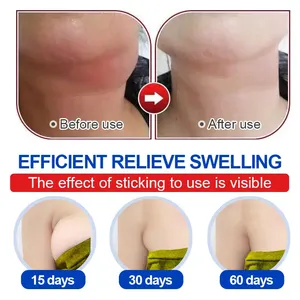 卸売有機リンパケアパッチハーブ脇の下ネックウエスト太もも脂肪燃焼痩身パッチ女性用リンパパッチ - Product Image 4