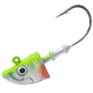 Prêt à expédier 3.5g 7g 10g 14g 28g UV Glowing Swimbait Gabarit Tête Minnow Poissons Tête Gabarit pour <span class=keywords><strong>la</strong></span> Pêche - Product Image 1