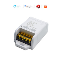 Module de relais intelligent Zigbee 3.0 WIFI 30A, AC 85-250V 220V 6600W, télécommande Smart Life, Alexa, Google Home, automatisation