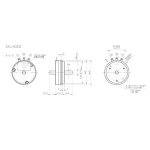 เซ็นเซอร์วัดมุม CP-45 1k 5k 10k CP-45FB สำหรับโพเทนชิโอมิเตอร์ - Product Image 2