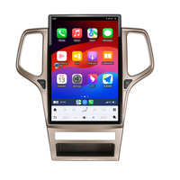 ZWautel 14.4 ''autoradio pour Jeep Grand Cherokee 2011-2013 2014 + lecteur multimédia Carplay sans fil GPS lecteur stéréo unité principale