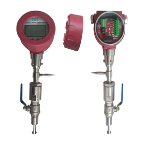 Flens- en inzettype digitale lucht-gas-stoom-compressie-stroommeter thermische massa-stroommeter - Product Image 2
