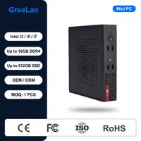 GREELAN Nueva Mini PC de Escritorio para Hogar/Estudiantes/Educación/Negocios, Intel Core I7 Quad Core, 2GB DDR3/4/5, 256GB SSD + HDD, Windows 10