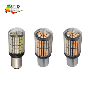 Luz LED T20 Blanca Fría para Automóviles, 12V, Señal de Giro Decodificada, Anti-estroboscópica, 1156 1157 144SMD, Luz de Freno para Reequipamiento/Actualización - Product Image 1