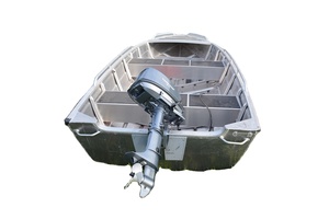 Moteur hors-bord à essence 2 temps à arbre long 9,8 CV, refroidi par eau, neuf pour bateau marin - Product Image 2