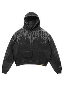 Men <b>Leopard</b> <b>Print</b> Zip Up <b>Hoodie</b> Oversized French Terry Sweatshirt Pocket Streetwear Custom OEM - Product Image 3