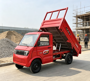 <span class=keywords><strong>Furgone</strong></span> Elettrico Agricolo a Quattro Ruote per Trasporto Merci e Passeggeri con Motore da 2 kW, 2 Porte, <span class=keywords><strong>Rosso</strong></span>, Batteria da 50-70kWh - Product Image 1