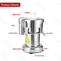 Presse-Agrumes Robuste Professionnel / Extracteur de Jus Industriel pour Fruits et Citrons