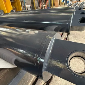 Cilindro de Doble Efecto Cromado Duro de Largo Alcance con Cubierta Protectora ODM OEM - Product Image 2
