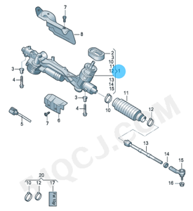 Bộ truyền động lái hiệu suất cao cho BMW |   OEM 32106765013 / 32136761803 / 32136769267 |   Xử lý chính xác & Phù hợp với thiết bị gốc - Product Image 6