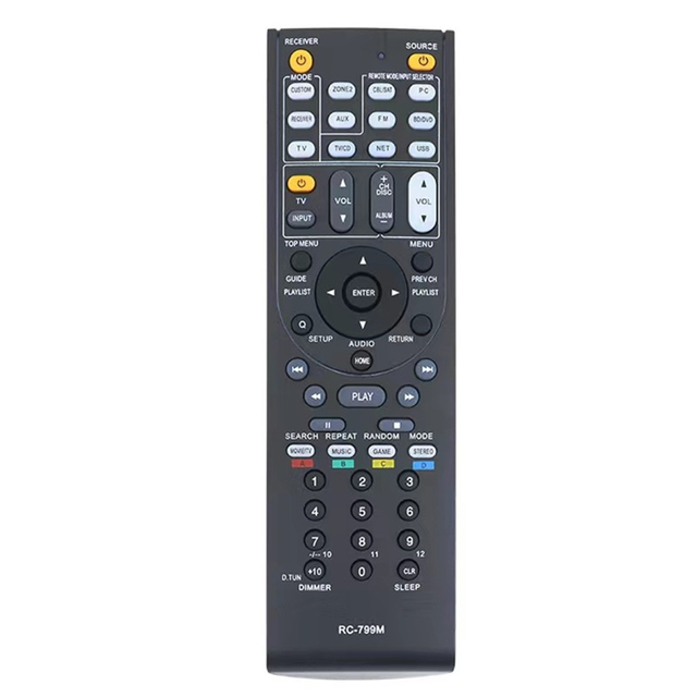 Replacement RC-799M Use for ONKYO AV Receiver Remote TX-SR309 HR-R358 HT-R548