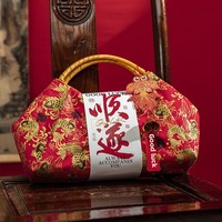 Boîte de rangement en bois personnalisée pour cadeaux et organisation de la maison, bambou rouge pour le Nouvel An, pour le Festival du Printemps, boîte en bambou en gros