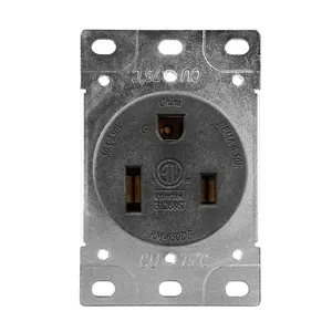 50 Amp 250V NEMA 6-50R Toma de corriente Receptáculo resistente de 50A para soldador