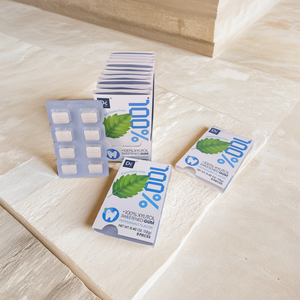 Goma de Mascar de Xilitol 100% en Blíster de 18g, Marca Privada, Apta para Diabéticos - Product Image 5