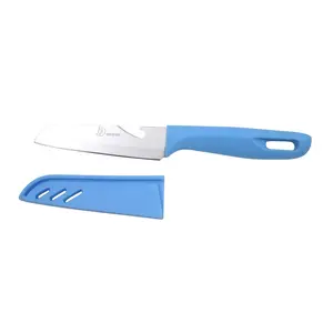 Paring Knife with Sheath Cover-Blade with Protective Color Case-Peeling Fillet or Cutting Knives