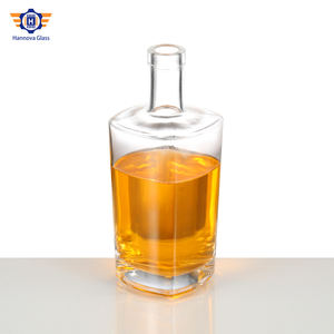 Botella de vino de vidrio redonda directa de fábrica de 750ml Popular para personalización en el uso de agua y difusor de embalaje - Product Image 6