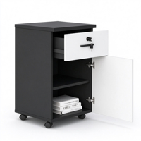 Bureau de travail en bois en forme de L moderne avec rangement, hauteur réglable, styles et couleurs variés, personnalisation du logo, usage commercial, garantie 1 an