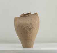 Vase de table en céramique rétro moderne, écologique, pour culture hydroponique, idéal pour la décoration d'anniversaire