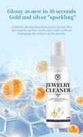 Nettoyant pour bijoux, éliminateur de ternissement pour argent, or, diamants, liquide de polissage et de rénovation pour argent, non corrosif pour les bijoux en argent