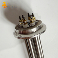 Chauffe-eau électrique avec raccord à embout pour équipement de brassage, barre chauffante pour réservoir de fermentation, pour réservoir d'eau d'ingénierie industrielle