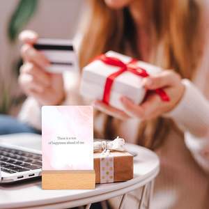 Nuevo Lanzamiento: Baraja de Cartas de Autoafirmación Inspiradora de <span class=keywords><strong>365</strong></span> Días con Mensajes Positivos Impresos para Mujeres, Hecha de Papel - Product Image 4