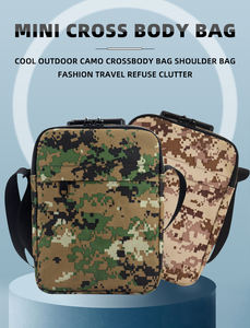 カスタム 施錠可能 防臭 メディスン ベルトポーチ スリング トラベル クロスボディ ショルダーバッグ - Product Image 4