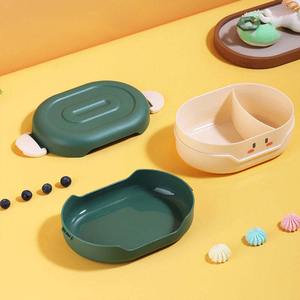 Cute Portable Plastic Single Tier <b>Lunch</b> <b>Box</b> BPA-Free Eco-friendly Food-Grade Leak Proof 0-1L Capacity Newborn Cold Hot Heatable - Product Image 4