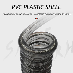 Ремешок для рыбалки выдвижной стальной проволоки Спиральный шнур для тяжелых условий безопасности, веревка для катания на лодках, рыболовные инструменты, шнурки - Product Image 3