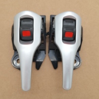 Poignée de porte intérieure de voiture chromée de haute qualité 69205-02250 69206-02250 69205-12220 69206-12220 pour Toyota Corolla 2007-2013