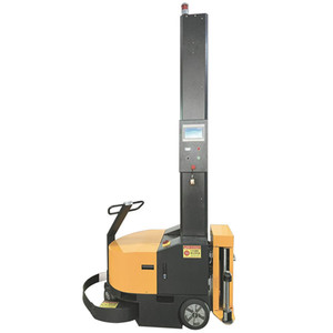 Tự động màu xanh và màu vàng khay quanh co Máy Robot Pallet gói YT-600 tự hành quanh co máy bao bì - Product Image 5