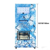 Máquina Expendedora de Hielo Automática Todo en Uno, Sistema de Empaque Automático para Negocios Minoristas