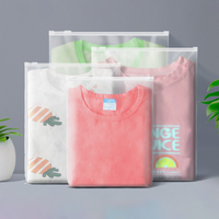 Sacs à fermeture éclair en plastique PE givré pour vêtements, chaussures et chaussettes - Emballage personnalisé avec matériaux recyclables et options de logo