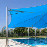 Membrane de tente imperméable en PVC 1000D, légère et résistante à l'abrasion, pour usage en bâche