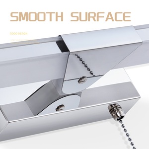 Lámparas LED Decorativas de Lujo para Baño, Modernas, de Hierro, Resistentes al Agua IP44, Luz Blanca Cálida, para Colocar Sobre el Espejo - Product Image 6