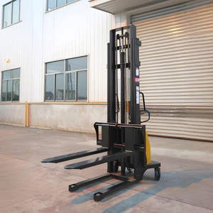 Nuevo apilador de palés de elevación semieléctrico con horquillas de elevación ajustables Walkie tipo 1.5ton - Product Image 5