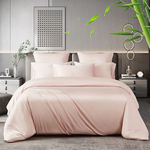 100% Tre Sợi 3Pcs Bộ Đồ Giường Đặt Tự Nhiên Quilt Bìa Kháng Khuẩn Duvet Bìa Da Thân Thiện Với Chăn Bìa Với Gối - Product Image 1