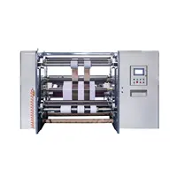 Rollo de película de pvc para RTY-1100A, máquina de rebobinado de papel de aluminio, autoadhesiva automática, cortadora y rebobinadora de etiquetas