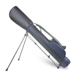 กระเป๋ากอล์ฟหนังน้ำหนักเบาสำหรับผู้ชายและผู้หญิงพร้อมสายคล้องขนาดใหญ่ดีไซน์บาร์เรลเรียบง่ายสำหรับการจัดเก็บของในคลับที่สะดวก - Product Image 4