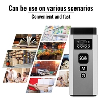 SHUNQI - Escáner de Código de Barras Portátil Mini de Bolsillo, 1D 2D CMOS Inalámbrico, Lector de Códigos QR para Inventario Móvil