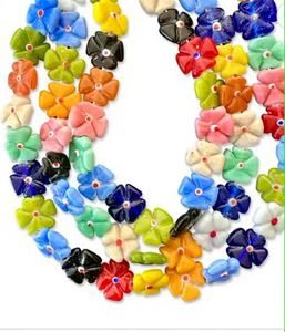 Hebras de cuentas coloridas para la fabricación de joyas para collares, pulseras, pendientes, proyectos artesanales DIY y accesorios de moda - Product Image 1