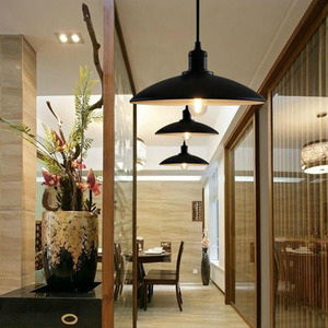 Suspension luminaire pour salons de coiffure, restaurants, magasins de vêtements, tables à manger, comptoirs de bar, luminaires à tête unique de type couvercle de pot, et R - Product Image 4