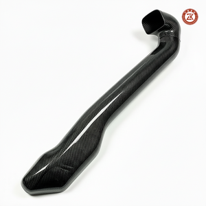 <span class=keywords><strong>Precio</strong></span> Directo de Fábrica: Snorkel de Admisión de Aire de Fibra de Carbono con Pulido Espejo de Alto Brillo para Campistas - Product Image 1