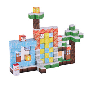 Il mio mondo magnetico 2.0cm di plastica quadrata blocchi da costruzione forti magnetici giocattoli di <span class=keywords><strong>Puzzle</strong></span> discreti - Product Image 2