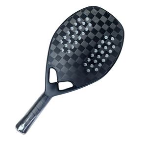 לוגו diy להתאמה אישית גרפיט פחם החוף טניס צורה יהלום נייד עם רשת פוליאסטר תוצרת מחבט סין מחבט סין - Product Image 1