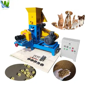 Full Production Line Floating Pet Dog Food Feed Processing Making Machine