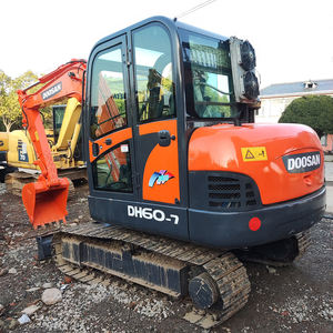 Doosan เครื่องขุดดินขนาดเล็ก6ton รถขุด DH60ไฮดรอลิก Doosan เครื่องขุดดินขนาดเล็ก dh55 DX60จากเกาหลี - Product Image 3