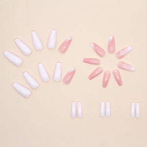 <span class=keywords><strong>Uñas</strong></span> acrílicas rosas suaves <span class=keywords><strong>y</strong></span> <span class=keywords><strong>elegantes</strong></span> nuevas hechas a medida de alta calidad, precio de fábrica al por mayor, <span class=keywords><strong>uñas</strong></span> artificiales <span class=keywords><strong>elegantes</strong></span> - Product Image 4