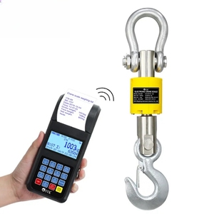 เครื่องชั่งน้ำหนักแบบแขวนดิจิตอลสำหรับอุตสาหกรรมขนาดเล็ก Veidt รุ่น OCS-D3 ทำจากอะลูมิเนียมบริสุทธิ์ รองรับน้ำหนักได้ 20000 กิโลกรัม พร้อมอะแดปเตอร์ไฟฟ้าและไฟ LED รุ่น OCS-D3 - Product Image 2